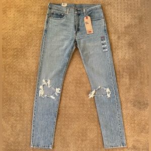 Levi’s 512 distressed denim pants